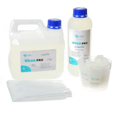Комплект смолы 4 кг Artline Wood-PRO Epoxy 